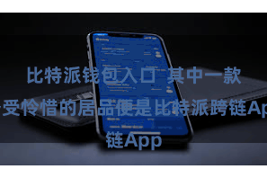 比特派钱包入口  其中一款备受怜惜的居品便是比特派跨链App