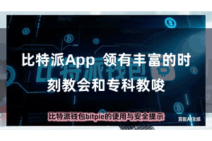比特派App  领有丰富的时刻教会和专科教唆