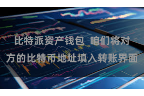 比特派资产钱包  咱们将对方的比特币地址填入转账界面