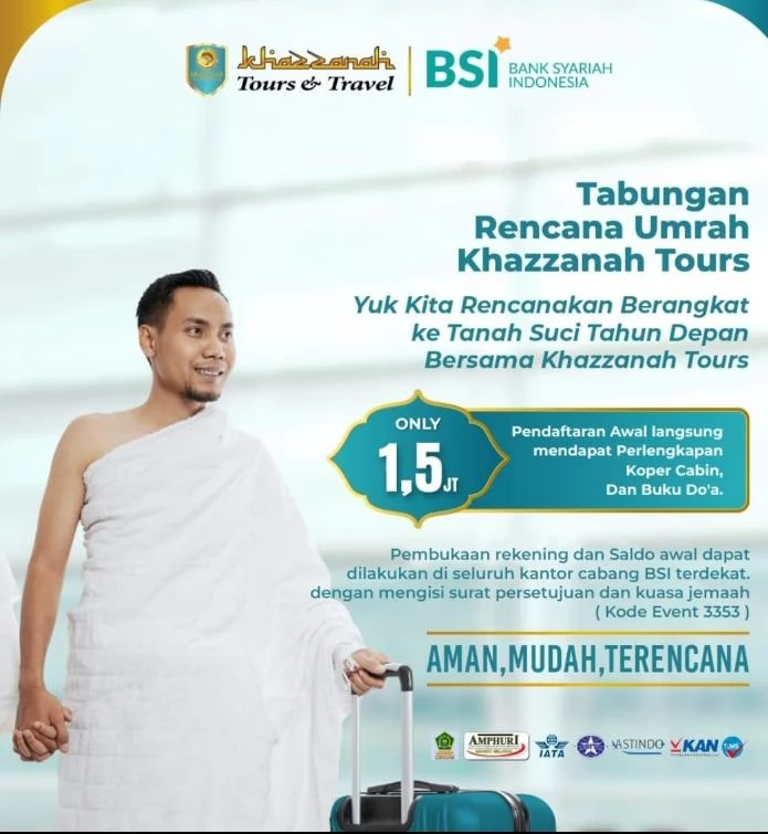 Tabungan Rencana Umroh Khazzanah Tour & Travel